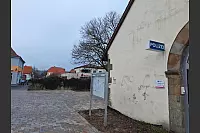 Gegen&uuml;ber der Sparkassen-Filiale in Willebadessen liegt die &ouml;rtliche Polizeiwache. - &copy; Svenja Ludwig