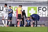 18.10.2025, Fussball, 2.Liga, Saison 2024/2025, SC Paderborn 07 - DSC Arminia Bielefeld, Calvin Brackelmann (SC Paderborn 07)
Foto: Teresa Kroeger - © Teresa Kroeger