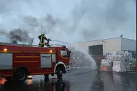 Feuerwehrübung in Ahmsen - © Daniel Hobein(LZ)