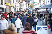 Der Bruchmarkt hat zwei Tage lang in die Lemgoer Innenstadt gelockt. - © Nicole Ellerbrake