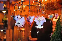 Beim Museumsadvent im Freilichtmuseum gab es unter anderem auch allerhand Kunsthandwerk zu bestaunen. - © Nicole Ellerbrake