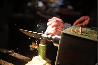 Der Museumsadvent im LWL-Freilichtmuseum Detmold erweist sich einmal mehr als Publikumsmagnet. - © Nicole Ellerbrake