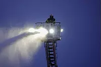 Die Feuerwehr rückte zu einem Großbrand in Bielefeld-Altenhagen aus. - © Paul Brinkmann