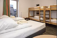 Zimmer in heutigen Jugendherbergen sind modern. Stockbetten findet man teils immer noch. Foto: J&ouml;rg Dieckmann - &copy; J&ouml;rg Dieckmann