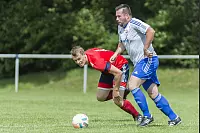 Testspiel zwischen dem Bezirksligisten SC Bad Salzuflen und dem Lemgoer A-Ligisten SG H&ouml;rstmar-Lieme. Die Kurst&auml;dter behielten mit 2:1 die Oberhand. - &copy; Egon Penner