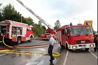 Feuer bei "Planen und Bauen" - © Till Brand
