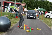 WAVE-TROPHY 2016 - Größte E-Automobilrallye tankt in Dörentrup auf.
Weltrekord mit den meisten zeitgleich aufgeladenen Elektrofahrzeugen mit erneuerbaren Energien geschafft, Viele E-Fahrzeuge wurden präsentiert. - © Tanja Watermann