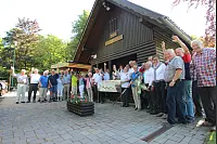 Am ersten Tag ging es für die 17-köpfige Wandergruppe von Horn-Bad Meinberg nach Bad Driburg. - © Niklas Böhmer