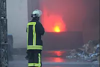 Feuerwehrübung in Ahmsen - © Daniel Hobein(LZ)