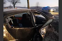 Tödlicher Unfall auf der Externsteiner Straße bei Fromhausen. - © Foto: Wolf