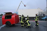 Feuerwehrübung in Ahmsen - © Daniel Hobein(LZ)