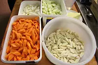 Die Kochprofis von RTL 2 waren zu Gast im Klosterkrug Falkenhagen. - &copy; Marianne Schwarzer