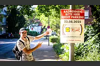 Tyler Jastram (18) freut sich jetzt schon riesig auf die Herford-Etappe der Deutschland-Tour. - © Daniel Salmon