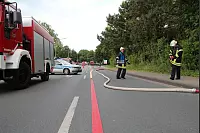 Feuer bei "Planen und Bauen" - © Till Brand