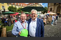 Bürgermeister Tim Kähler und Landrat Jürgen Müller sind auch mit von der Partie. - © Daniel Salmon