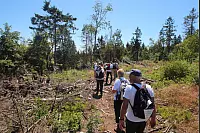 Am zweiten Tag ging es für die 17-köpfige Wandergruppe von Bad Driburg nach Kleineberg (Lichtenau). - © Niklas Böhmer