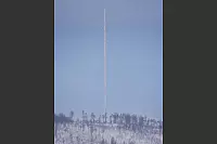 Der Fernsehturm am Bielstein zeigt sich im Winterdress. - &copy; Hans-Joachim Ziethen