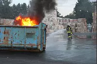 Feuerwehrübung in Ahmsen - © Daniel Hobein(LZ)