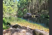 Bilder, die unvergesslich bleiben: Quellfluss in der Nähe der spanischen Meeresbucht Ria de Arousa - © Denise Brömstrup