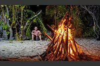 Alexander Maksimov war f&uuml;r sieben Tage auf einsamen Inseln auf sich allein gestellt. - &copy; Alexander Maksimov