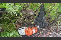 Die Ausr&uuml;stung von Alexander Maksimov war auf das N&ouml;tigste beschr&auml;nkt. - &copy; Alexander Maksimov