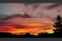 Ein echter Hingucker: Die Morgendämmerung in Lippe. - © Willi Jungblut