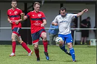 Testspiel zwischen dem Bezirksligisten SC Bad Salzuflen und dem Lemgoer A-Ligisten SG H&ouml;rstmar-Lieme. Die Kurst&auml;dter behielten mit 2:1 die Oberhand. - &copy; Egon Penner