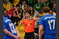 Justin Hegerding vom VfL L&uuml;erdissen war ein sicherer Spielleiter. - &copy; J&ouml;rg Hagemann