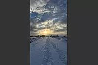 Dieses Winterbild entstand in Barntrup-Sonneborn. - &copy; Doris Brinkmann