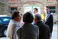 Grund zur Freude: In Bad Salzuflen haben Partei-Freunde, Kollegen und Familie von Heike Görder den Sieg der CDU gefeiert. - © Yvonne Glandien