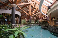 Das große Schwimmbecken der Balitherme ist im vergangenen Jahr saniert worden. - © Ulf Hanke