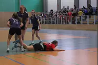 Die Handballerinnen des Hermann-Vöchting-Gymnasiums haben es in die Endrund von "Jugend trainiert für Olympia" geschafft. - © Dominic Behde