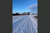 So sieht der Winter in Vossheide aus. - &copy; Bettina Heidrich