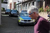 Bundespräsident Frank-Walter Steinmeier kommt zum Sommerinterview in den Lippischen Hof in Bad Salzuflen. ZDF-Moderation Bettina Schausten führt das Interview, das für das Politmagazin "Berlin direkt" aufgezeichnet wurde. - © Heidi Stork