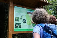 Wandern zum Lippischen Velmerstot und am Silberbach entlang. - © Janet König
