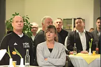 Gespannt warten die Gäste auf die Auslosung der Mannschaften bei der LZ-Cup Endrunde. - © Vera Gerstendorf-Welle