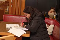 Die Kochprofis von RTL 2 waren zu Gast im Klosterkrug Falkenhagen. - &copy; Marianne Schwarzer