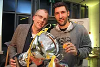 Stargast bei der LZ-Cup Entrundenauslosung ist Stephan Salger - © Vera Gerstendorf-Welle