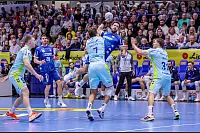 So lief das DHB-Achtelfinale TBV Lemgo Lippe - VfL Gummersbach. - © Paul Cohen