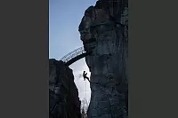 Externsteine Kletterarbeiten - © Torben Gocke