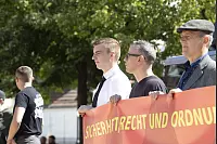 Kundgebung der Partei "die Rechte" in Horn. - © Torben Gocke