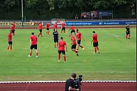 Trainingsauftakt der SpVgg Bad Pyrmont, dem neuen Klub von David Odonkor. Der 33-Jährige unterzeichnete beim niedersächsischen Landesligisten einen Zweijahresvertrag bis 2019. - © Niklas Böhmer