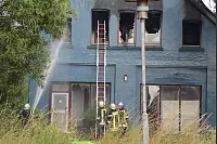 Feuer bei "Planen und Bauen" - © Till Brand