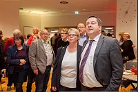 Der neue Landrat Dr Axel Lehmann mit seiner Frau Claudia - © Torben Gocke