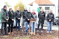 Impressionen von der Eröffnung des Karneval-Kreisverkehrs in Steinheim. - © Madita Schellenberg