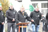 Impressionen von der Eröffnung des Karneval-Kreisverkehrs in Steinheim. - © Madita Schellenberg