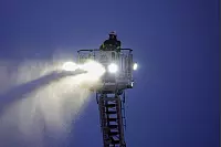 Die Feuerwehr rückte zu einem Großbrand in Bielefeld-Altenhagen aus. - © Paul Brinkmann