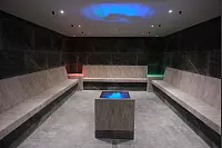 Das nagelneue türkische Dampfbad, das Hammam, der Bali-Therme soll am 1. Juni 2026 öffnen. - © Ulf Hanke