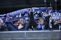 18.10.2025, Fussball, 2.Liga, Saison 2024/2025, SC Paderborn 07 - DSC Arminia Bielefeld, Fans SC Paderborn,
Foto: Teresa Kroeger - © Teresa Kroeger