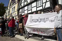 Kundgebung der Partei "die Rechte" in Horn. - © Torben Gocke